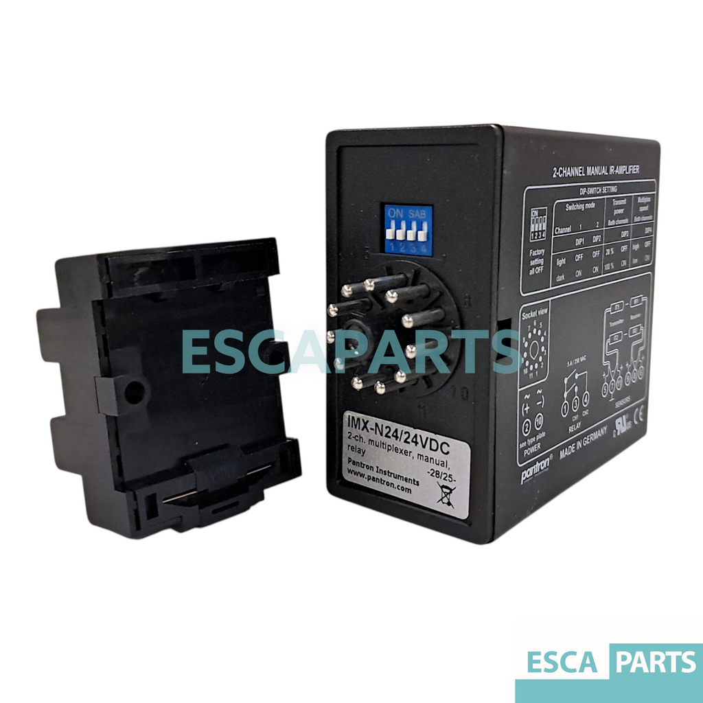 Photoelectric Infrared Amplifier IMX-N24, 24VDC, 11-pin-2