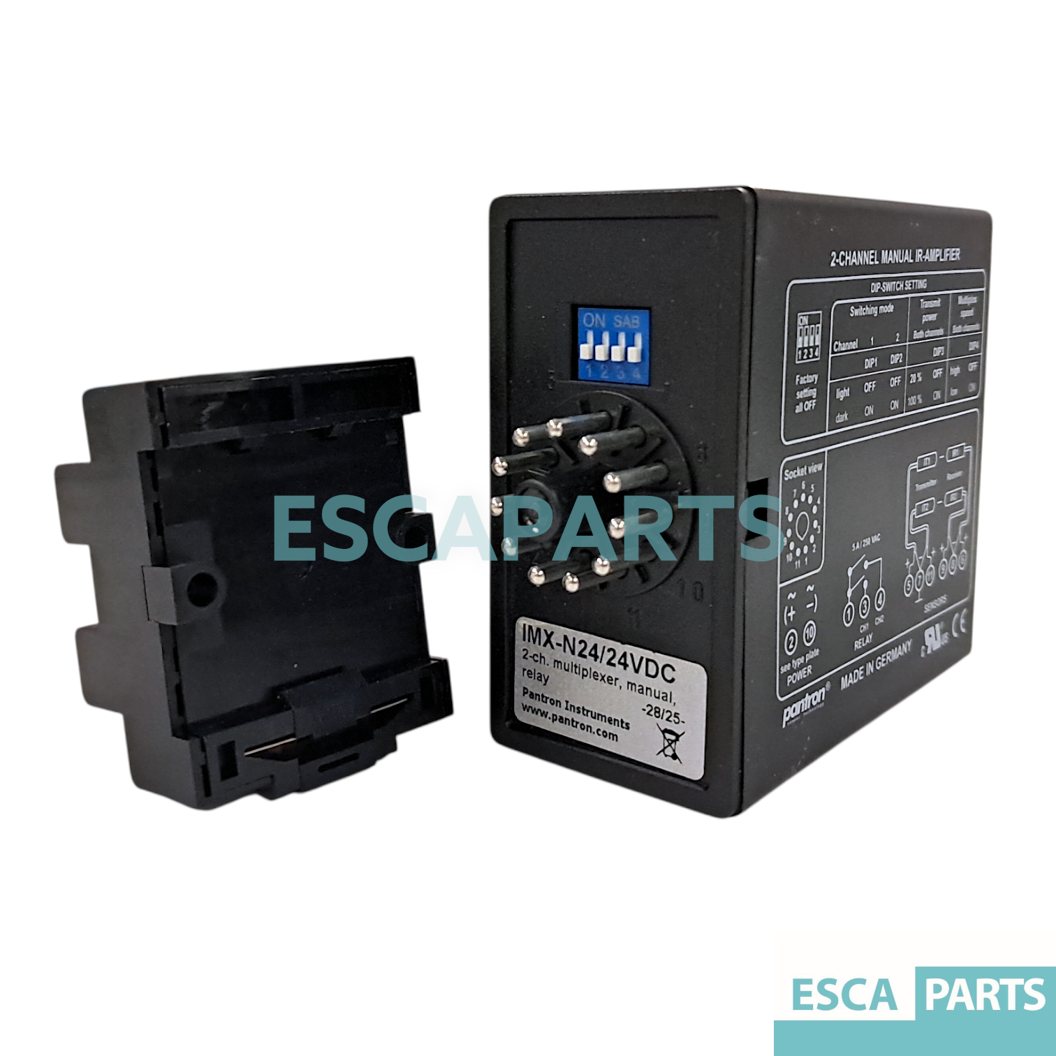 Photoelectric Infrared Amplifier IMX-N24, 24VDC, 11-pin-2