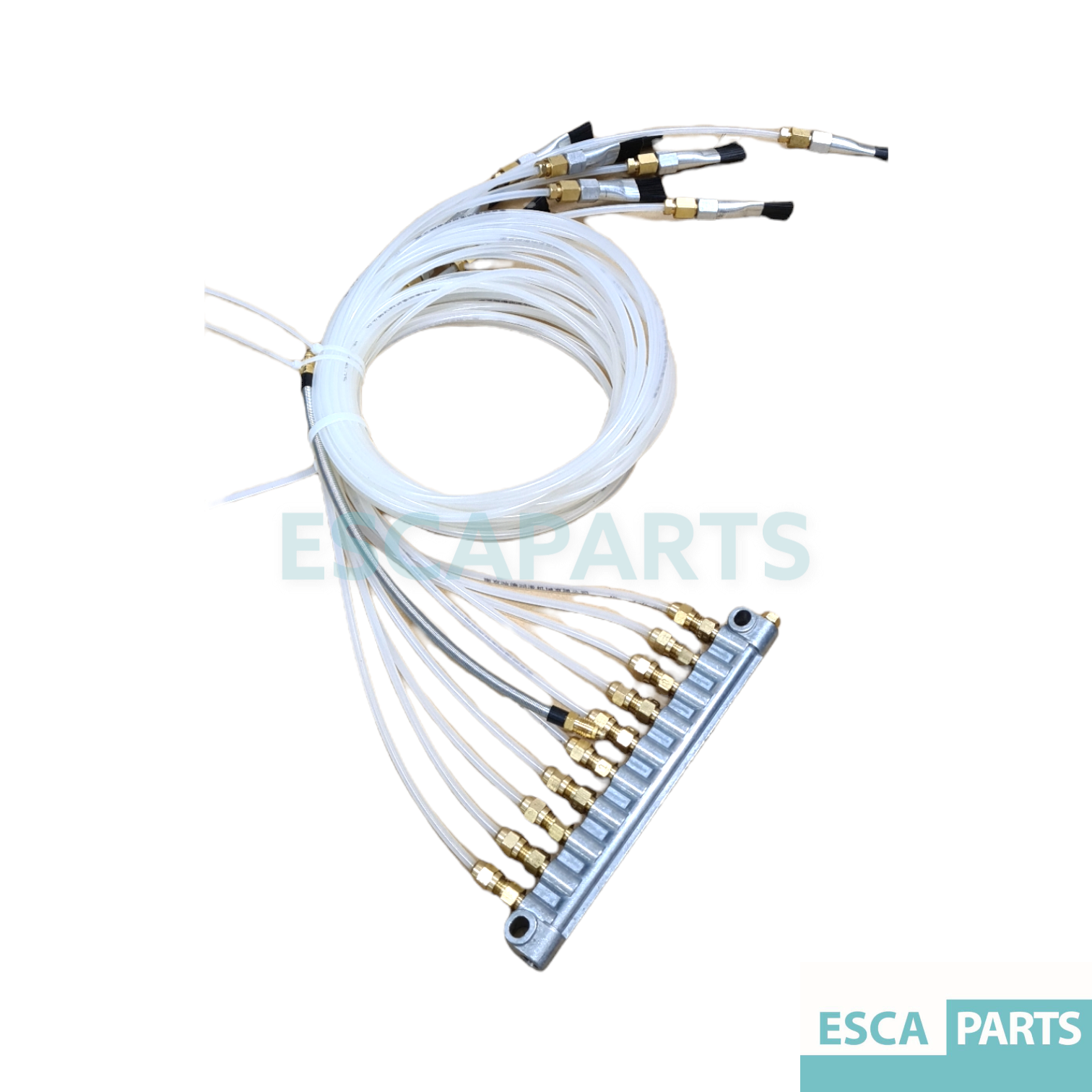 Kone lubrication hose with brush-1