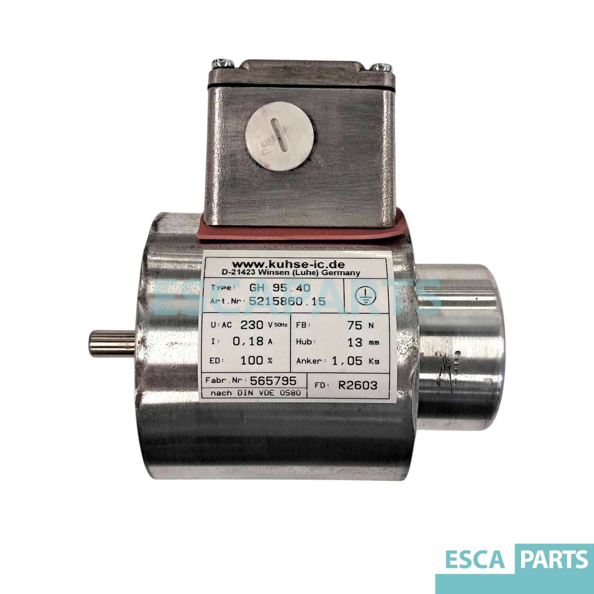 GH 95.40 230VAC Brake Magnet  Repaired-1