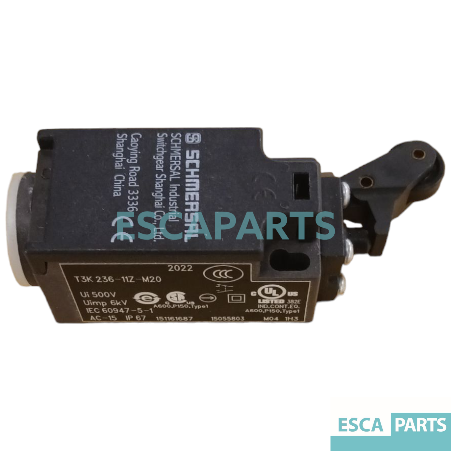Limit switch angle arm 3K 1NO+1NC-1