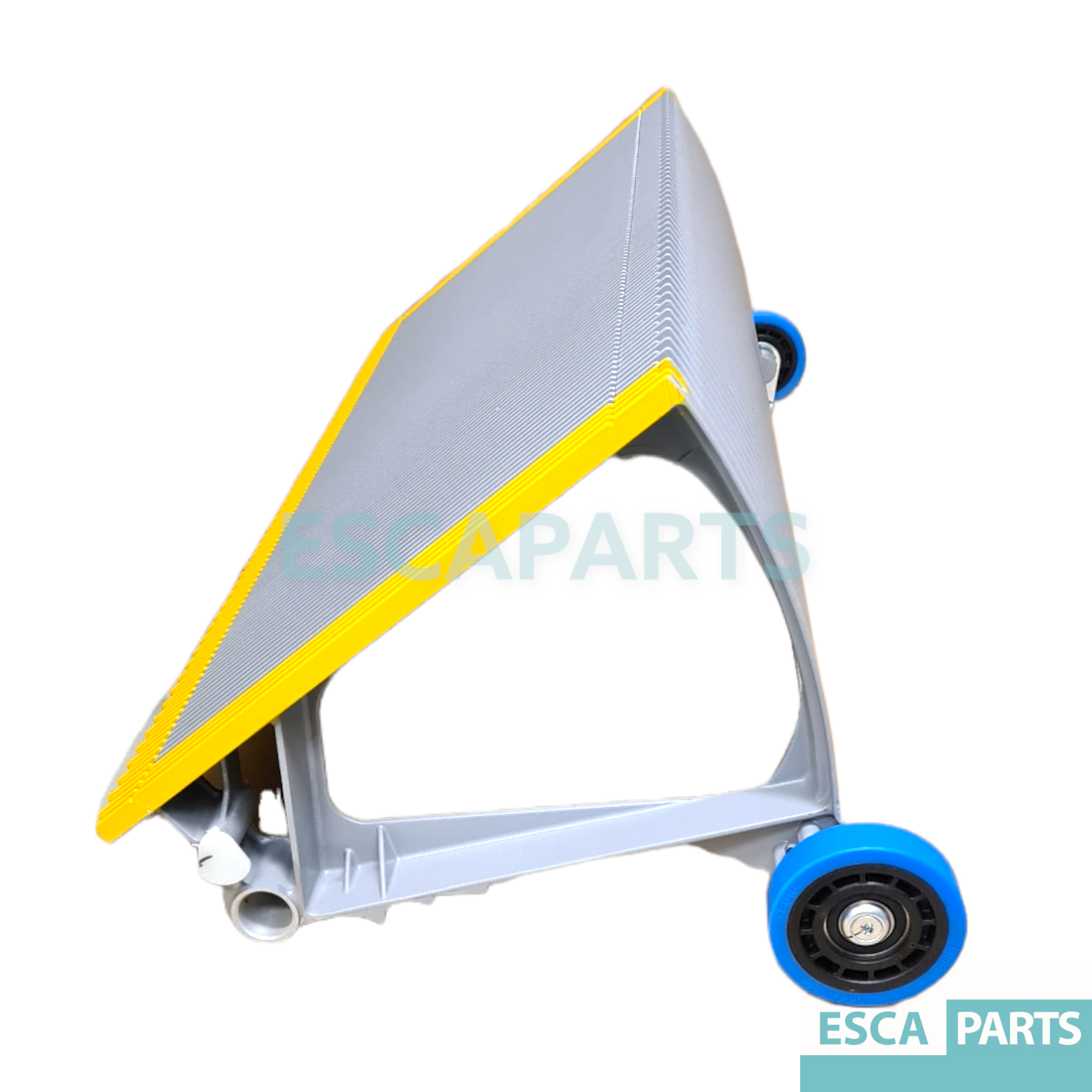 Steps 1000mm 3sides yellow with rollers 100x25 soundproof for Kone-1