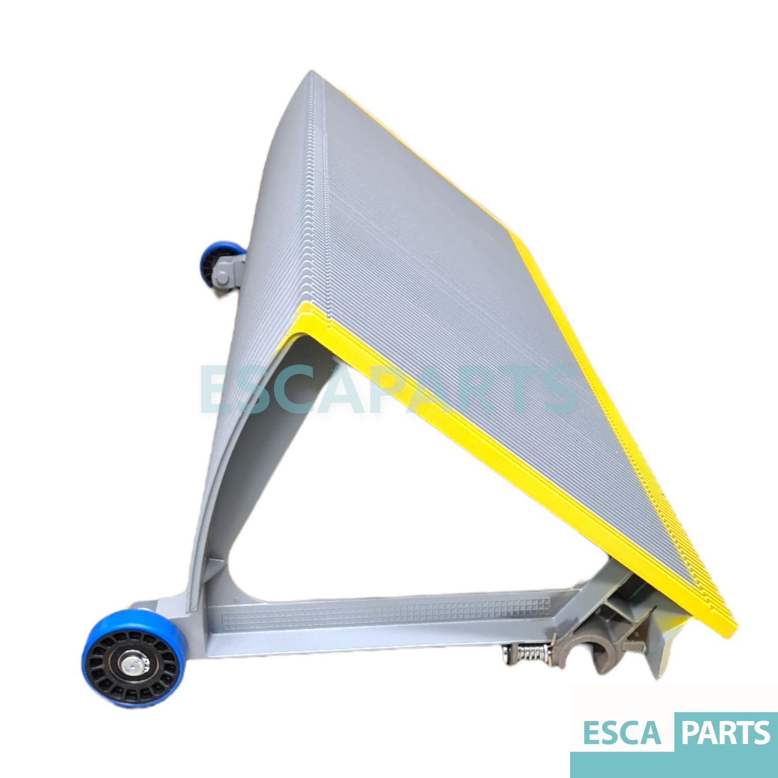 Steps 1000mm 3 sides yellow incl rollers 76,2x22 for Otis-1