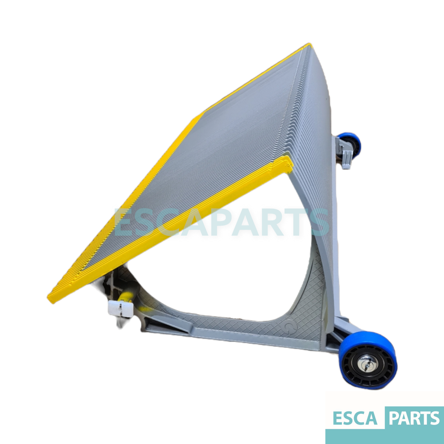 Steps 1000mm 3 sides yellow incl rollers 75x25 for Schindler-1