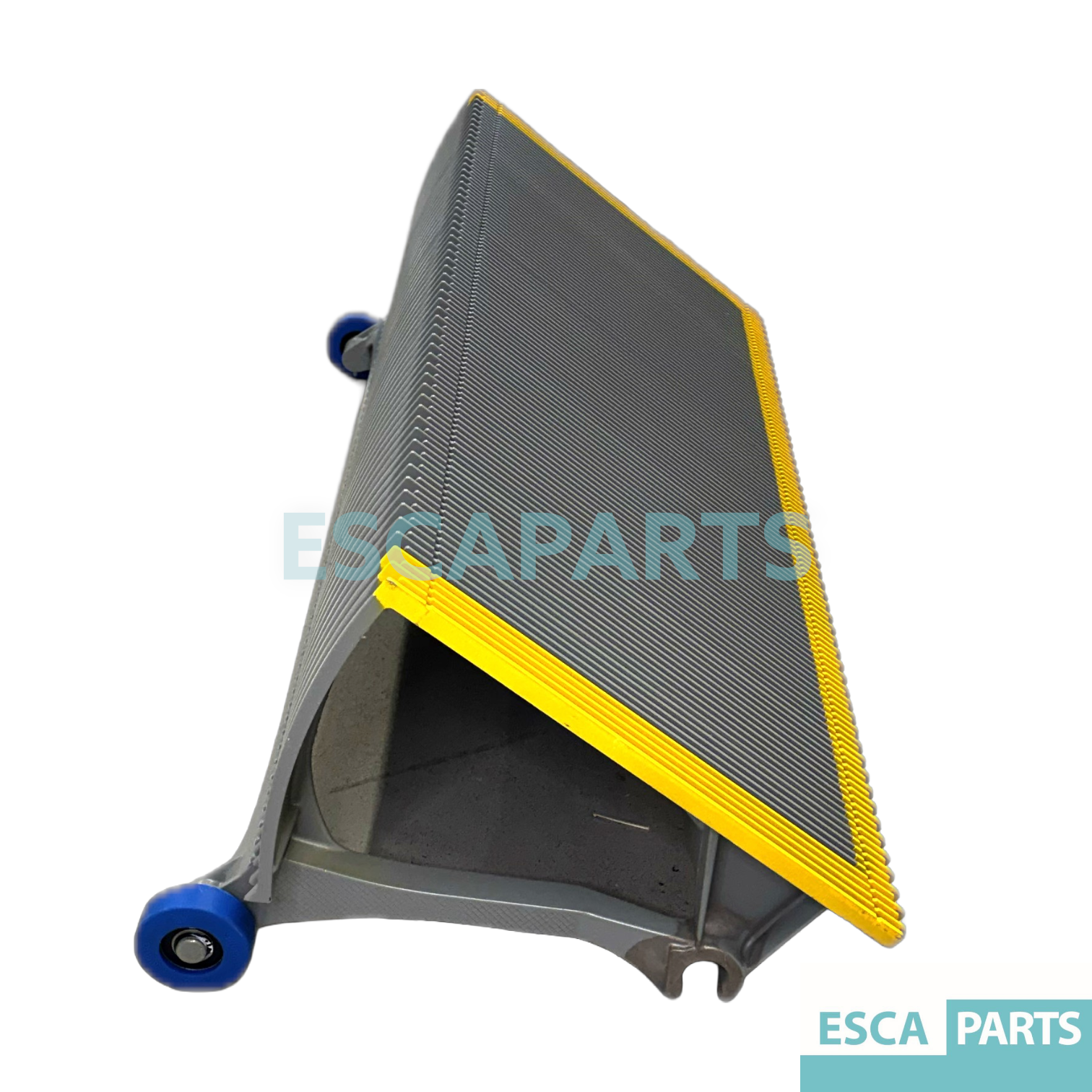 Steps 1000mm 3 sides yellow incl rolls 75x24 for Thyssen-1