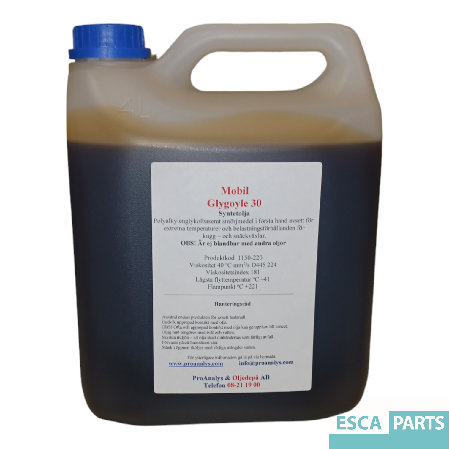 Oil Mobil Glygoyle 30 4L-1
