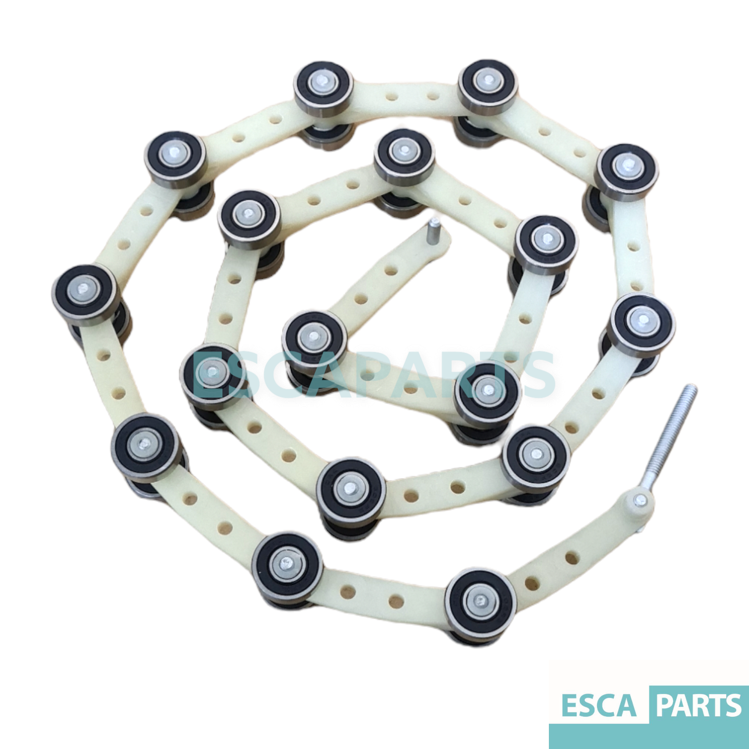 Roller Assembly 34 Rollers with Threaded Rod (SCH896208) – compatible with Schindler 9300-1