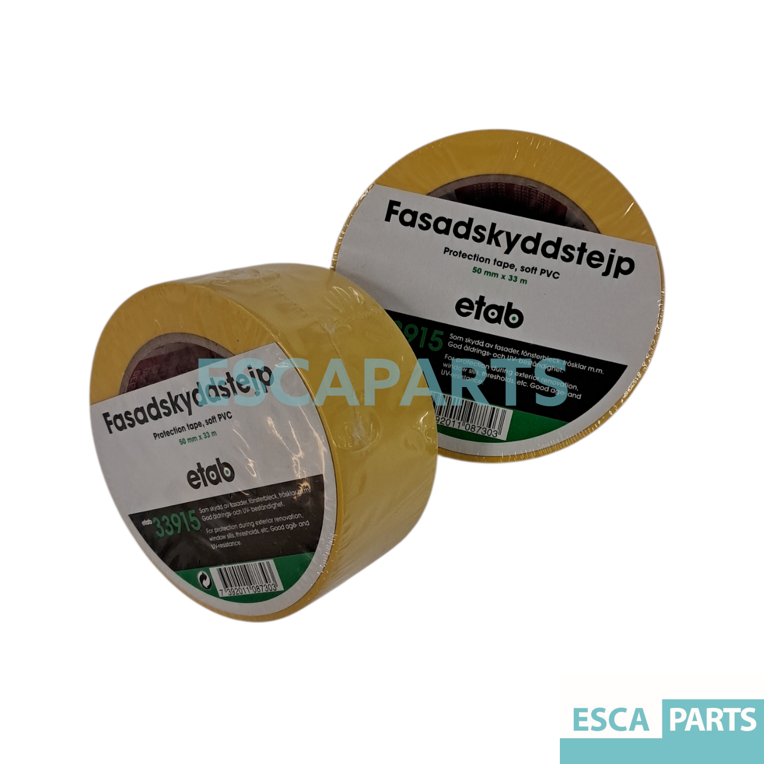 Facade Protection Tape Yellow 50 mm × 33 m-1