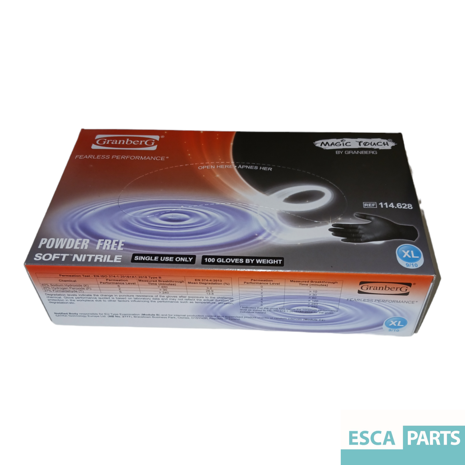 Nitrile Gloves Black XL 100-pack-1