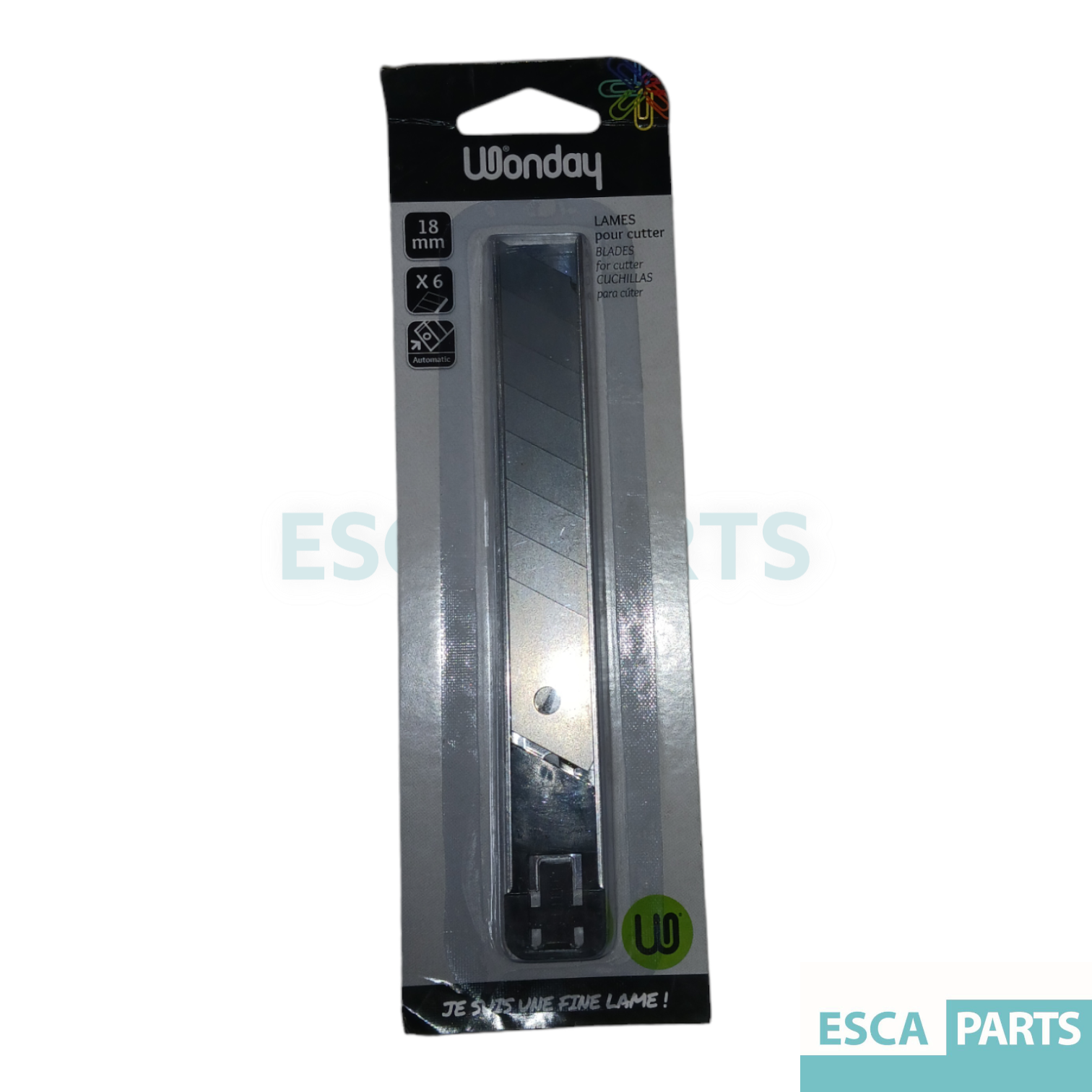 Snap-off Blade Refills 18 mm 10-pack-1