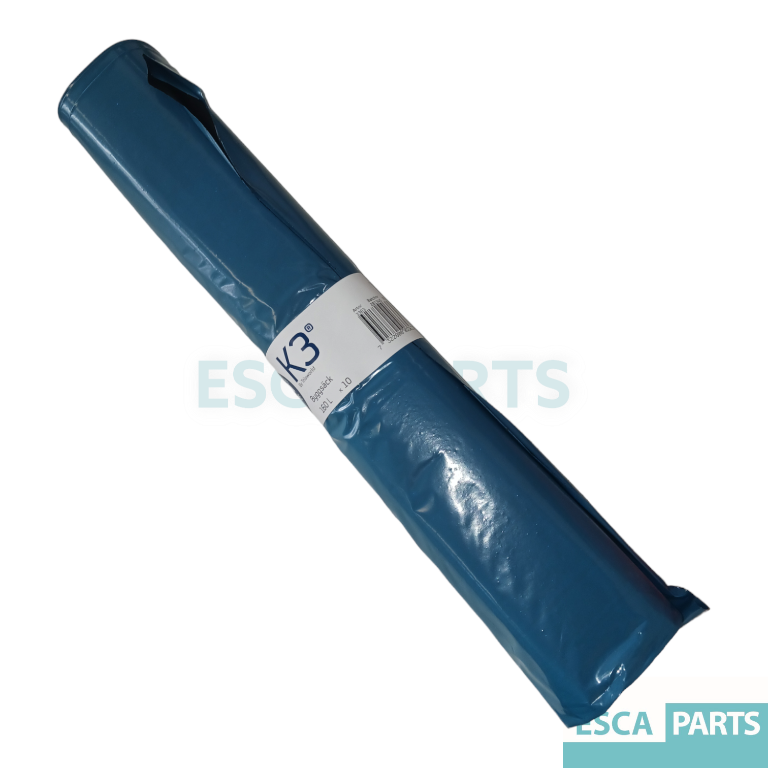 Waste Bag Blue/Black 160 L Extra Strong-1
