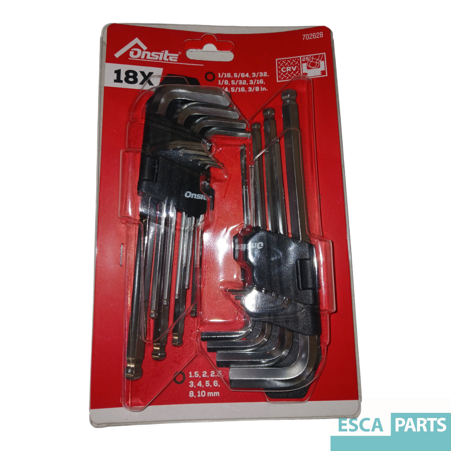 Hex Key Set Ball End 18 pcs-1