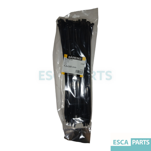 Cable Ties 4.6×286 mm Black 100-pack-1