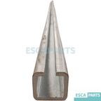 Rear Wheel Track 45×40×5 mm L3000 mm DEE2268792 – compatible with KONE-1
