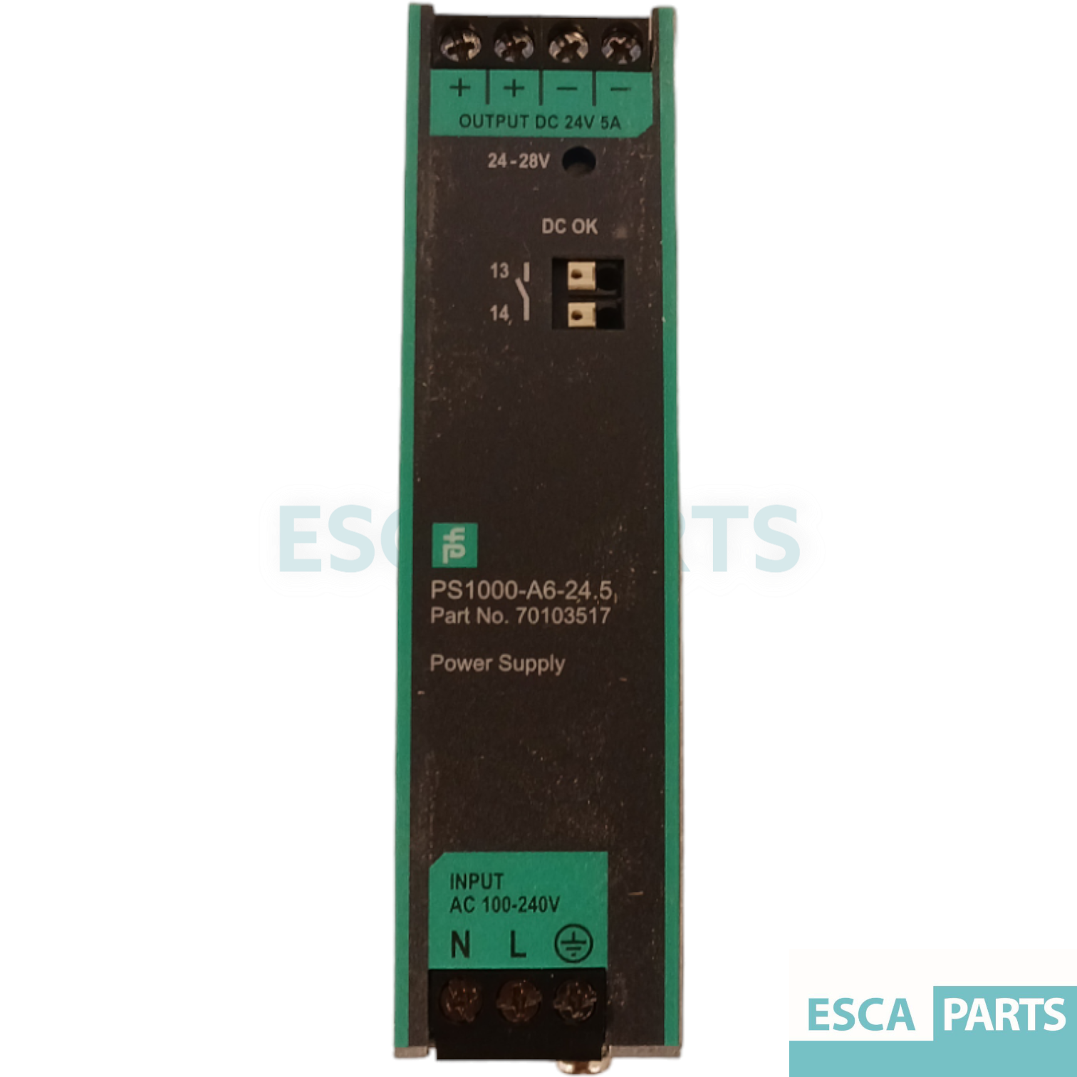 Power Supply PS1000 (70103517), 24VDC 5A-2