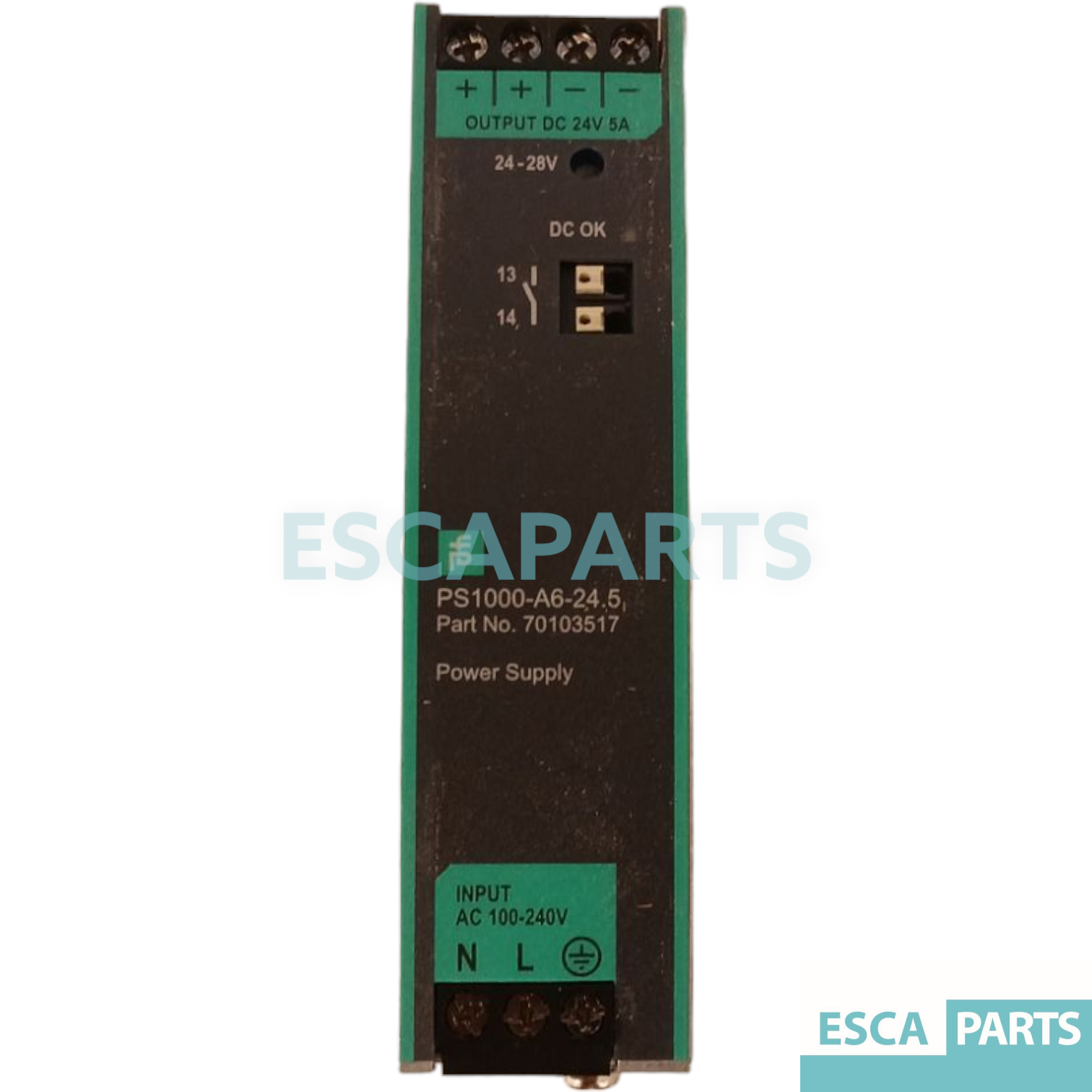 Power Supply PS1000 (70103517), 24VDC 5A-1