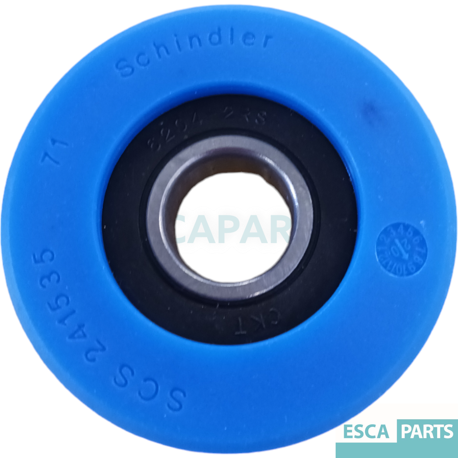 step roller 76x25, 6204 2RS compatible with Schindler-1