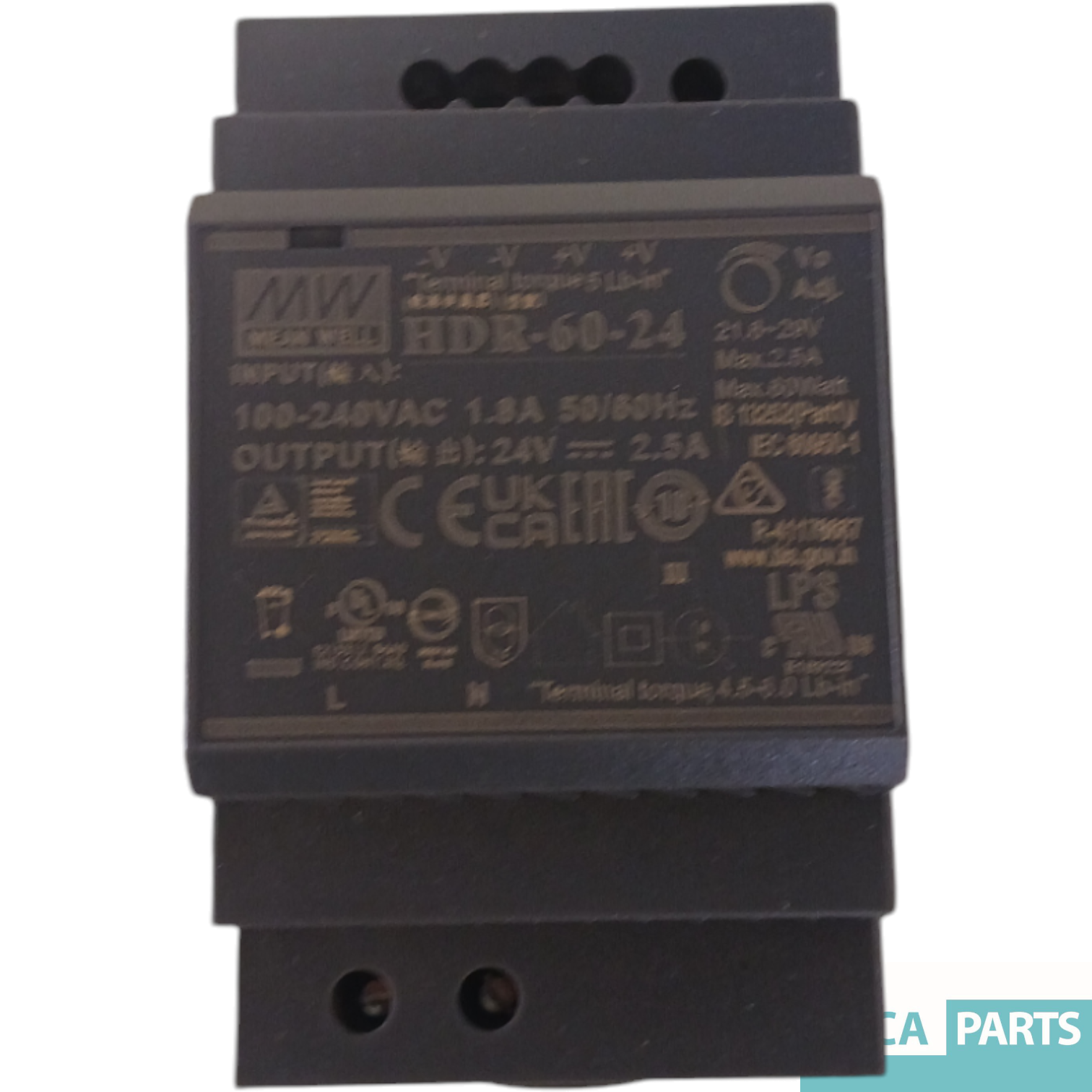 Nätaggregat 24V DC 2,5A 60W 85–264V AC – NG520201-1