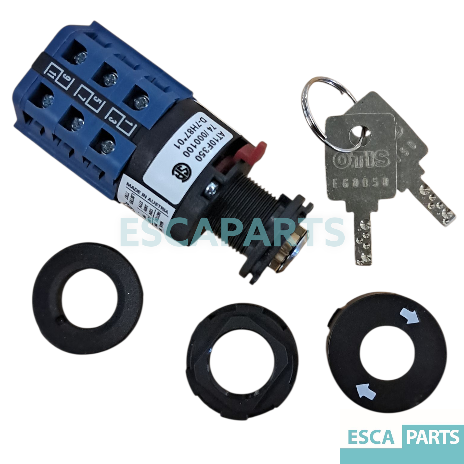 Keyswitch with Cylinder CA4.D-7H87 – OEM Otis-2